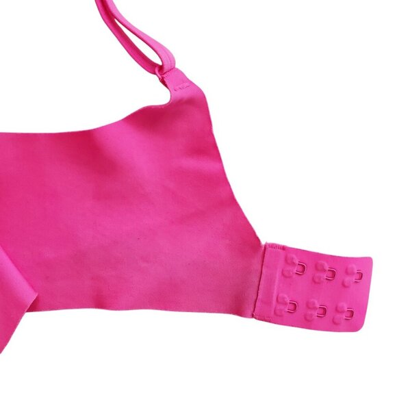 2 Victoria Secret Underwire Smooth Back T-shirt Bras 1 Pink and 1 Red Size 34D - Picture 6 of 15